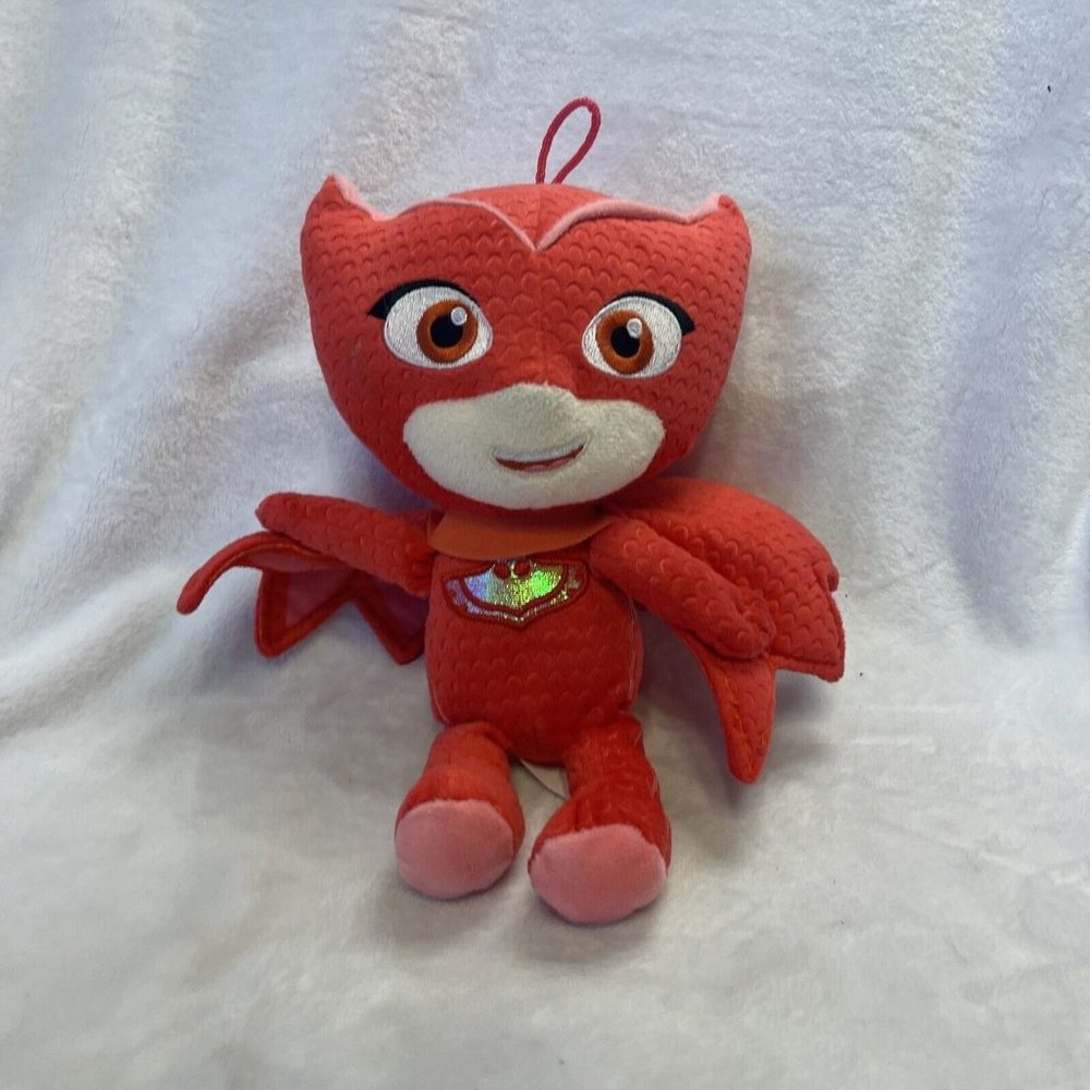 PJ Masks Nick‎ Jr Cartoon Owlette 11" Plush Fiesta Toys Frogbox preowned